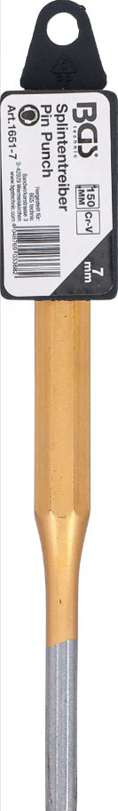 PIN PUNCH | 150 MM | 7 MM (1651-7)