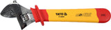 INSULATED ADJUSTABLE WRENCH | 250 MM | VDE (YT-20941)