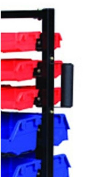 STORAGE CONTAINER WITH 90 BOXES, PALLET AND WHEELS 1300X650X575MM (B005)