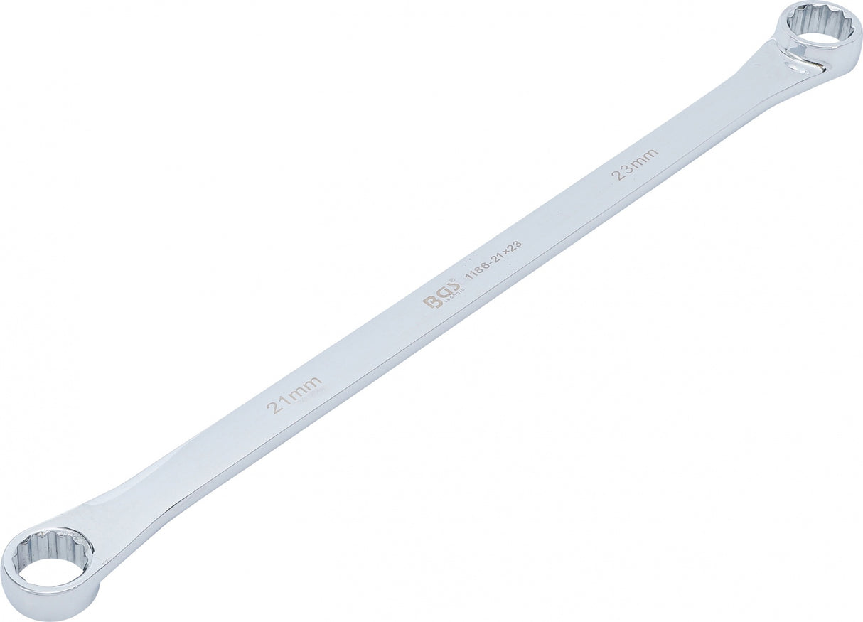 DOUBLE OPEN-END RING WRENCH | LONG TYPE | 21X23 MM (1186-21X23)
