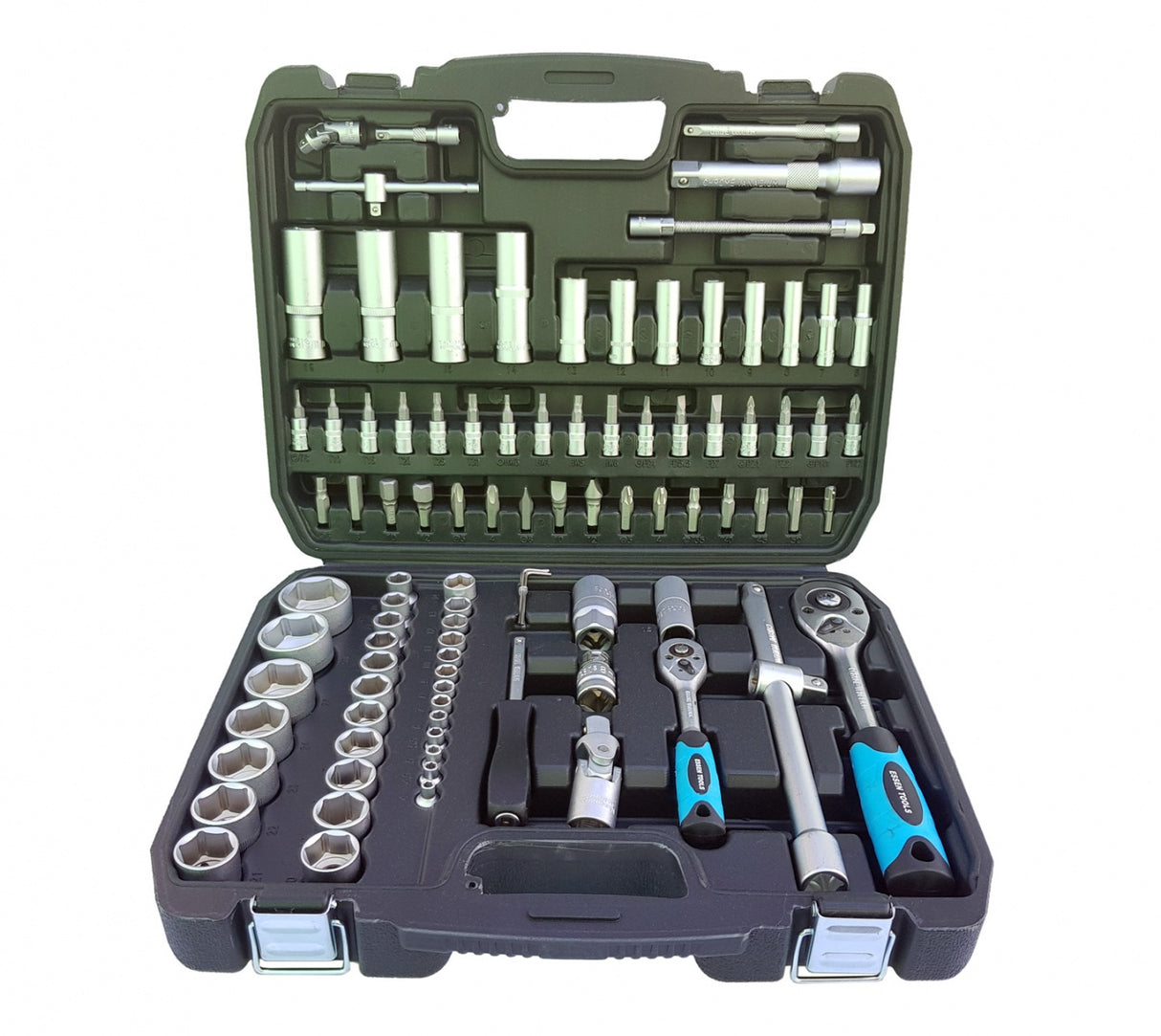TOOL SET | 6.3 MM (1/4") + 12.5 MM (1/2") | 94 PCS. (ES78094)