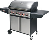 OUTDOOR GRILL | GAS | 6 + 1 | STAINLESS STEEL | 18.2 KW (99653)
