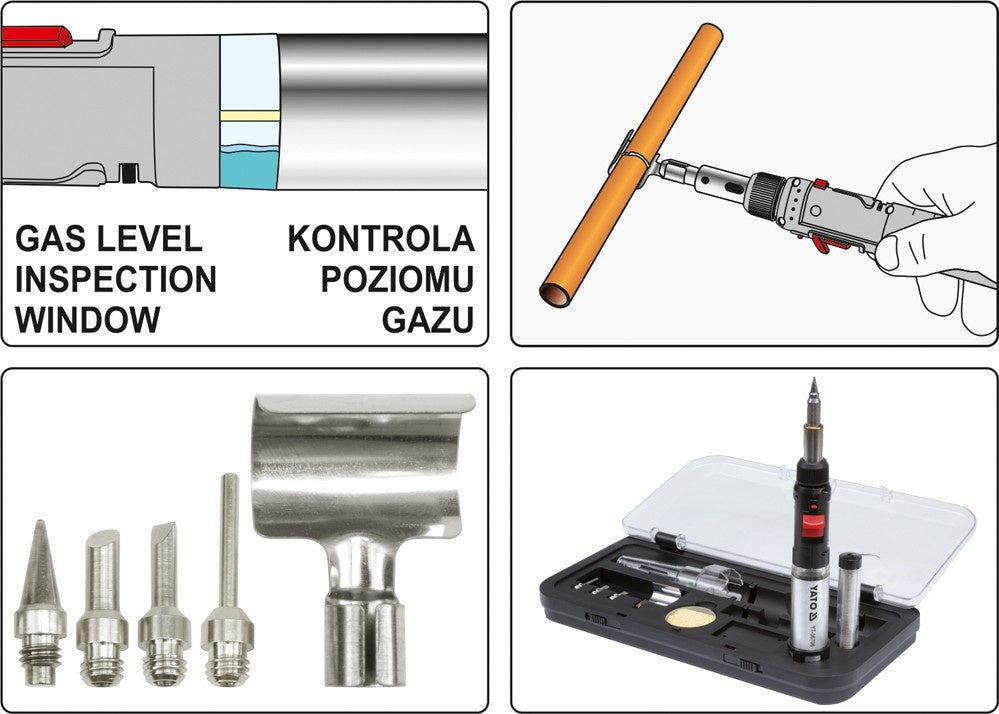 3IN1 SLODERING IRON/TORCH/HOT BLOWER SET (YT-36706)