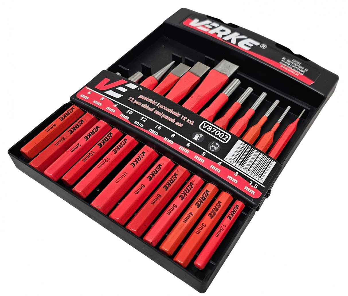 CHISEL AND PUNCH SET | 12 PCS. (FT00035)