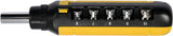 BIT SET WITH REVERSIBLE SCREWDRIVER | 15 PCS. (65034)
