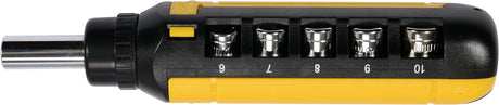 BIT SET WITH REVERSIBLE SCREWDRIVER | 15 PCS. (65034)