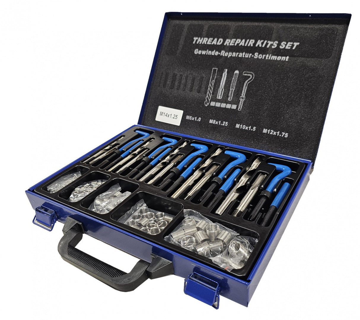 THREAD REPAIR KIT | M6 - M14 | HSS4241 | 130 PCS. (SK09151)