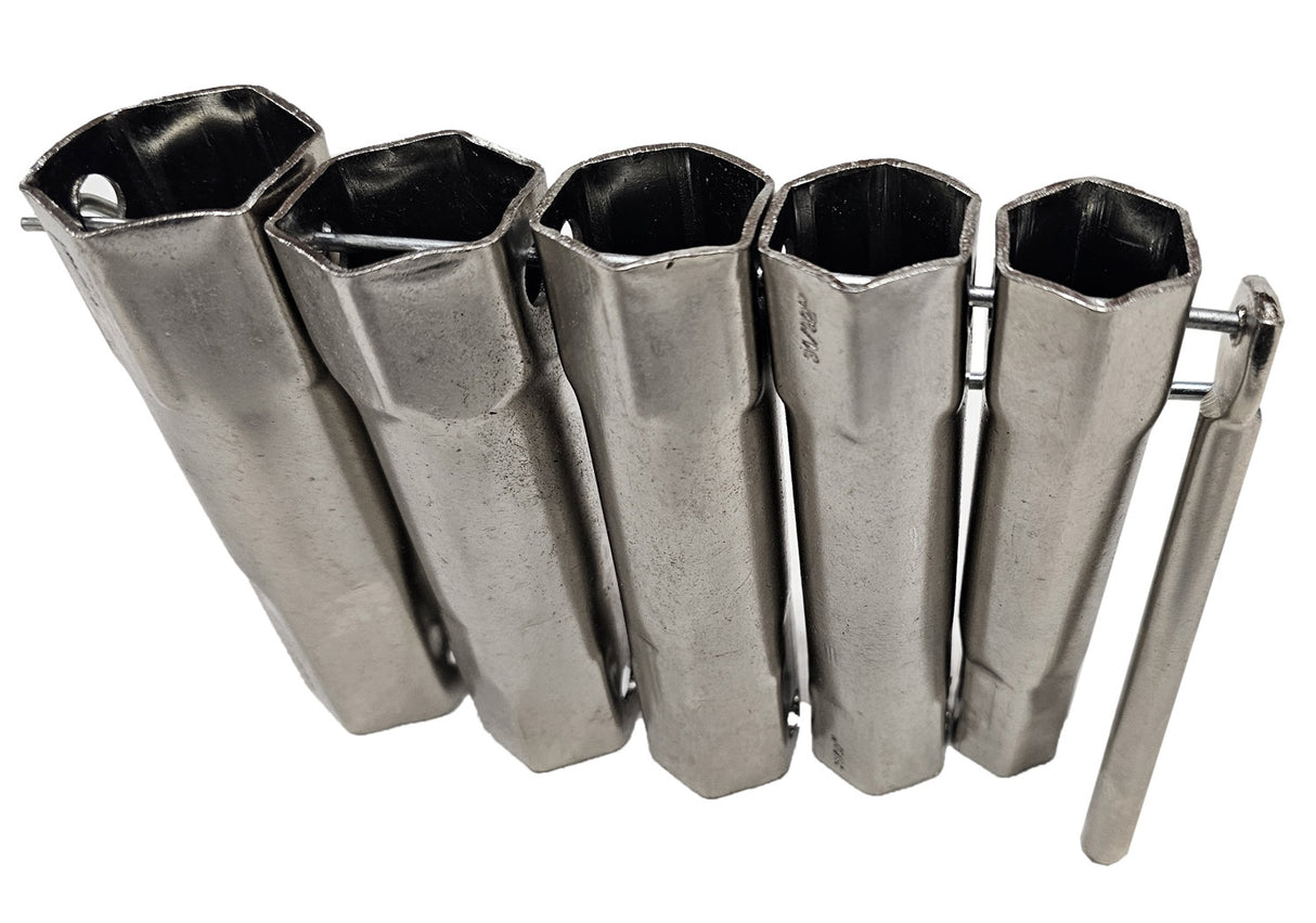TUBULAR WRENCH SET | FOR SHOWER VALVES | 5 PCS. (SK5039)