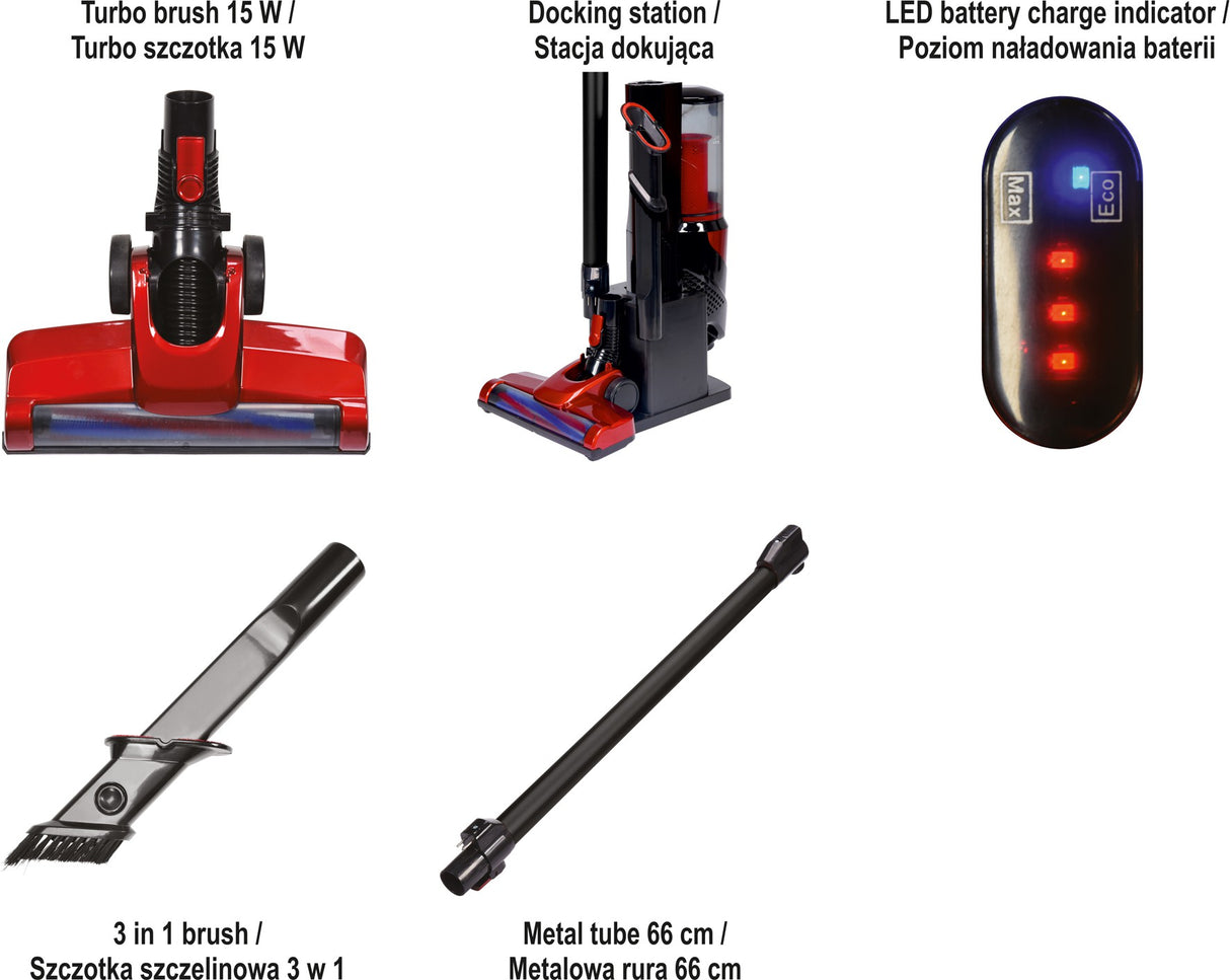 RECHARGEABLE VACUUM CLEANER 120W (67120)