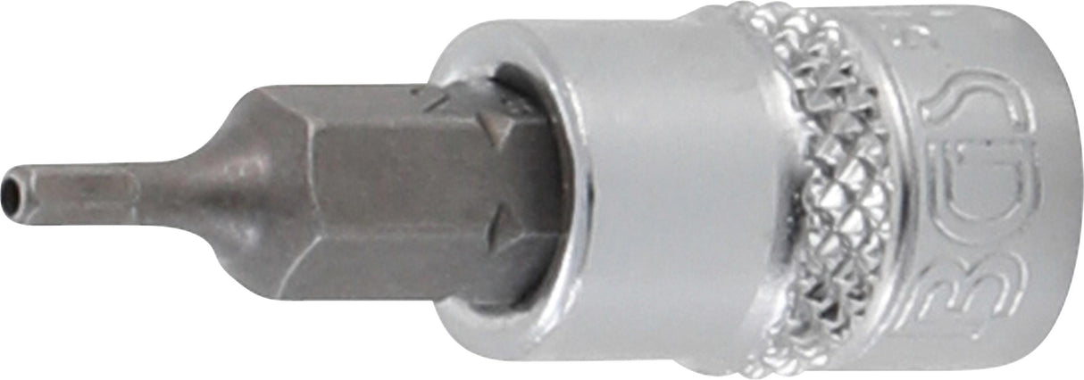 BIT SOCKET | 6.3 MM (1/4") DRIVE | INTERNAL HEXAGON TAMPERPROOF 2 MM (5156-2)