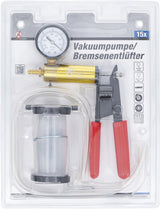VACUUM PUMP / BRAKE BLEEDER TOOL | MAX. 0.7 BAR (8999)