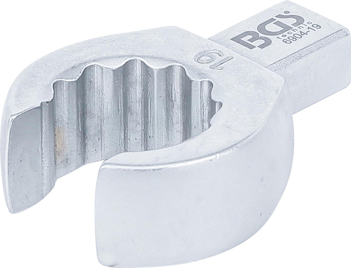 PUSH FIT RING SPANNER | OPEN TYPE | 19 MM | SQUARE SIZE 9 X 12 MM (6904-19)