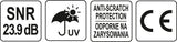 COMBINED EYE&EAR PROTECT. MUFFS TRANSP. (YT-74636)