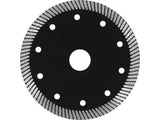 DIAMOND BLADE TURBO 125MM FOR HARD TILES (YT-59982)