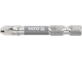 SCREWDRIVER BITS 1/4 50MM PZ3 2 PCS NI (YT-78025)