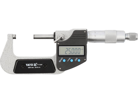 DIGITAL OUTSIDE MICROMETER 25-50MM / 0.001MM (YT-72307)