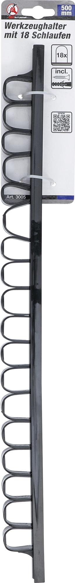 TOOL HOLDER WITH 18 LOOPS | 500 MM (3005)