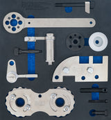 TOOL TRAY 2/3: ENGINE TIMING TOOL SET | FOR VOLVO B4204 (8998)