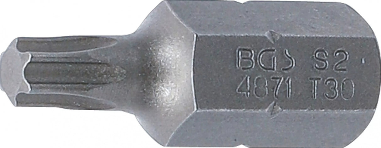 BIT | LENGTH 30 MM | 10 MM (3/8") DRIVE | T-STAR (FOR TORX) T30 (4871)