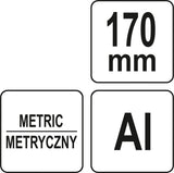 ADJUSTABLE QUICK SQUARE 170 MM (YT-70782)