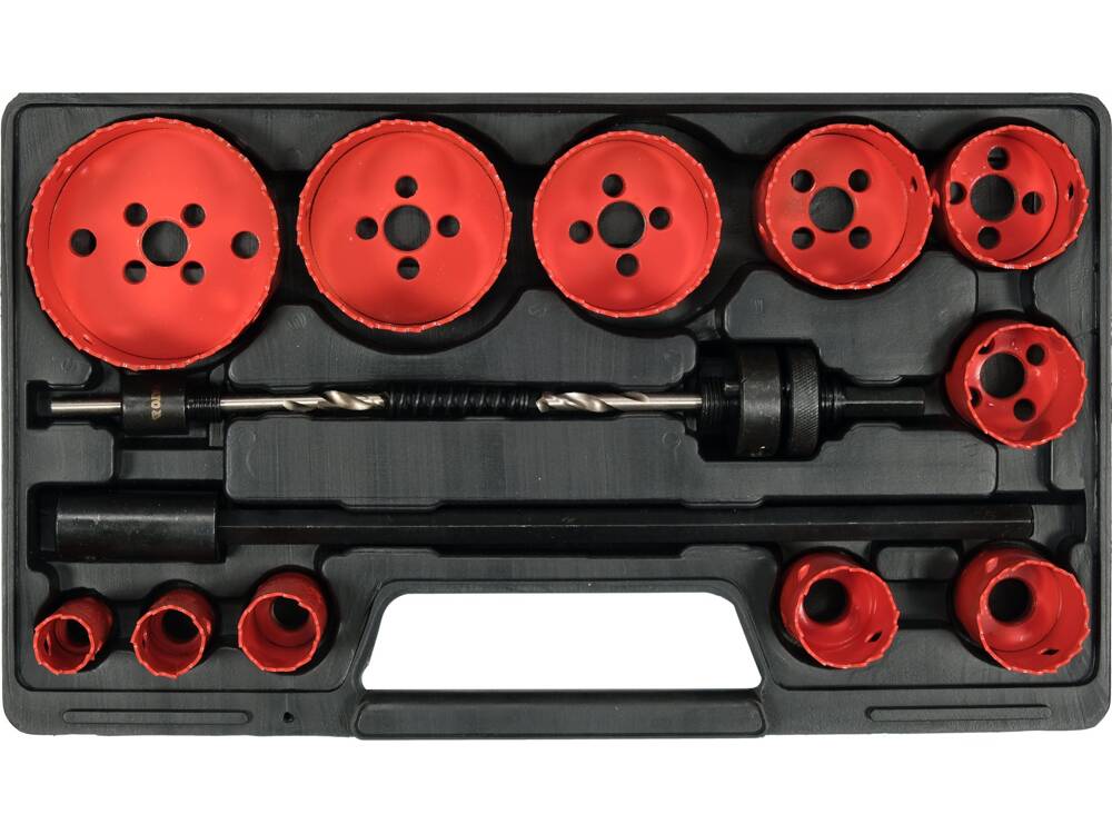 HOLE SAW KIT 15PCS (YT-3381)