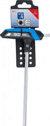 SCREWDRIVER WITH T-HANDLE | INTERNAL HEXAGON | 8 MM (7608)