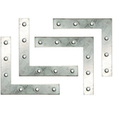 L-PLATE | 100 X 100 X 15 MM | 4 PCS. (80923)