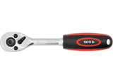 STRAIGHT RATCHET HANDLE 1/4" 90T (YT-03241)