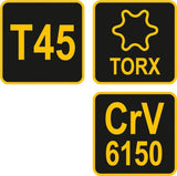 T-HANDLE TORX KEY T45 (56637)