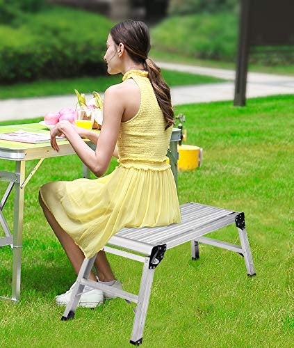 FOLDABLE ALUMINUM PLATFORM | 112*40*50 CM (FAP001)