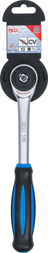 REVERSIBLE RATCHET WITH SPINNER HANDLE | 10 MM (3/8") (106)