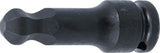 IMPACT BIT SOCKET | LENGTH 75 MM | 12.5 MM (1/2") DRIVE | INTERNAL HEXAGON WITH BALL HEAD 15 MM (5488-15)