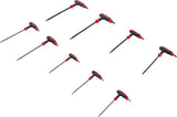 T-HANDLE L-TYPE WRENCH SET | T-STAR TAMPERPROOF (FOR TORX) | T10 - T50 | 9 PCS. (7880)