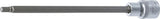 BIT SOCKET | LENGTH 200 MM | 12.5 MM (1/2") DRIVE | INTERNAL HEXAGON 6 MM (4276)