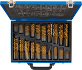 DRILL BIT SET HSS | TITANIUM NITRIDE | 1 - 10 MM | 231 PCS. (72130)