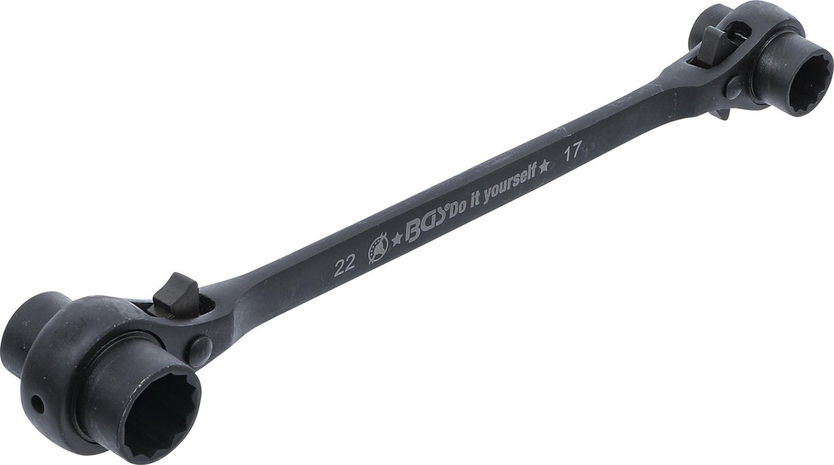 SCAFFOLDING RATCHET | 4-IN-1 | 14 - 17 - 19 - 22 MM (6843)