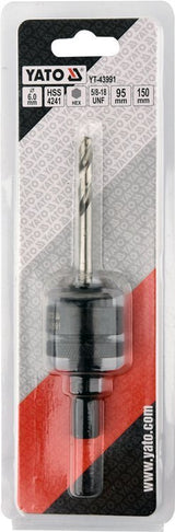 PILOT DRILL THREAD 5/8''  CHUCK HEX 10MM (YT-43991)