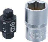 OIL DRAIN PLUG SOCKET | 4-PT. | 8 MM / 10 MM (8991)