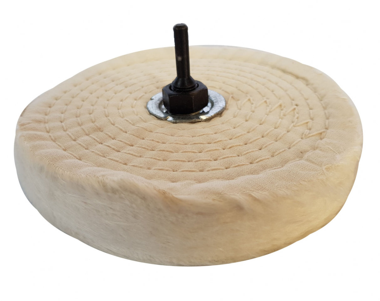 POLISHING DISC WITH SHANK | Ø 150 MM | 6 MM (BW150)