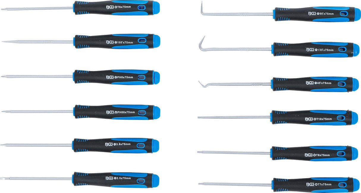 PRECISION SCREWDRIVER AND HOOK SET | 12 PCS. (8833)