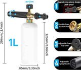 FOAM GENERATING GUN | SNOW FOAM | ALUMINUM | 1L (WG1A)