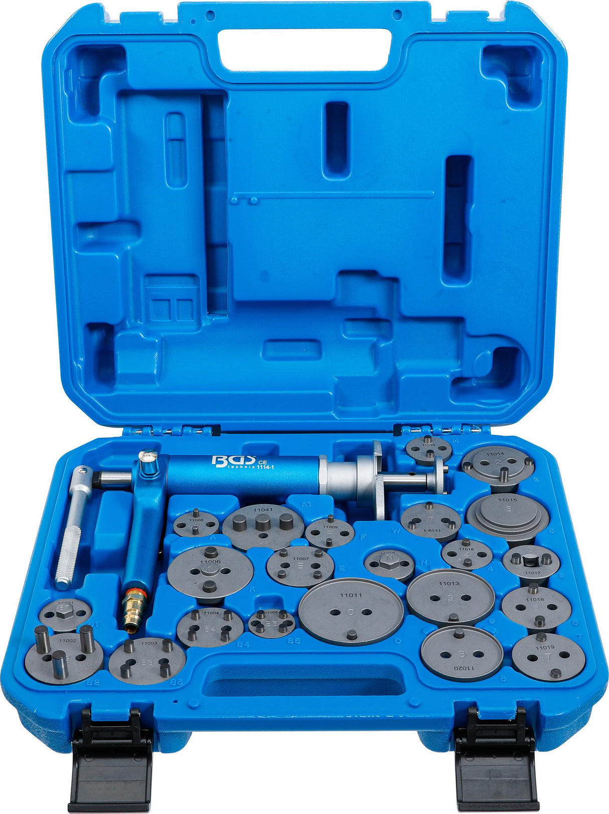 BRAKE PISTON RESET TOOL SET | PNEUMATIC | 22 PCS. (1114)