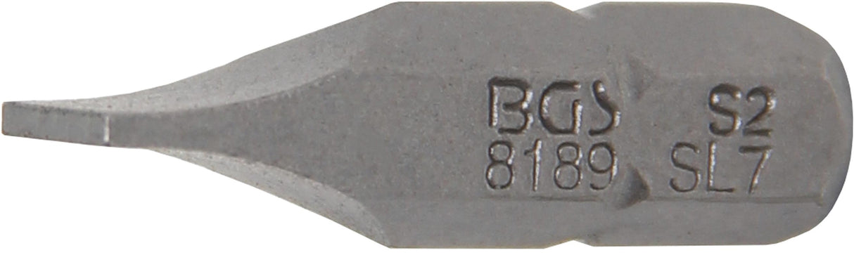 BIT | 6.3 MM (1/4") DRIVE | SLOT SL 7 MM (8189)