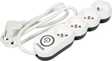 POWER STRIP W. GROUND 4S 1,5M (72353)