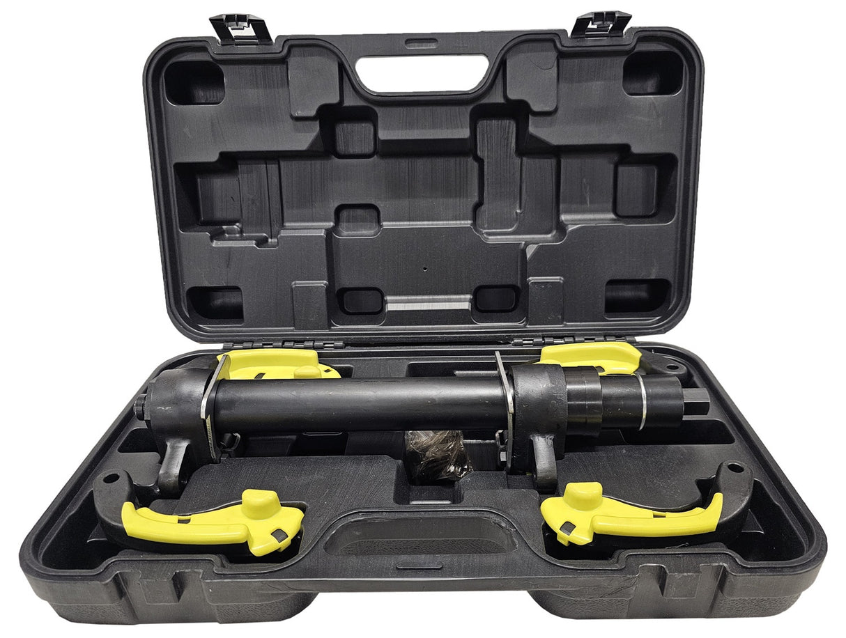 HYDRAULIC SPRING COMPRESSOR MCPHERSON | ADJUSTABLE | WITH GUARDS (GJ0915)