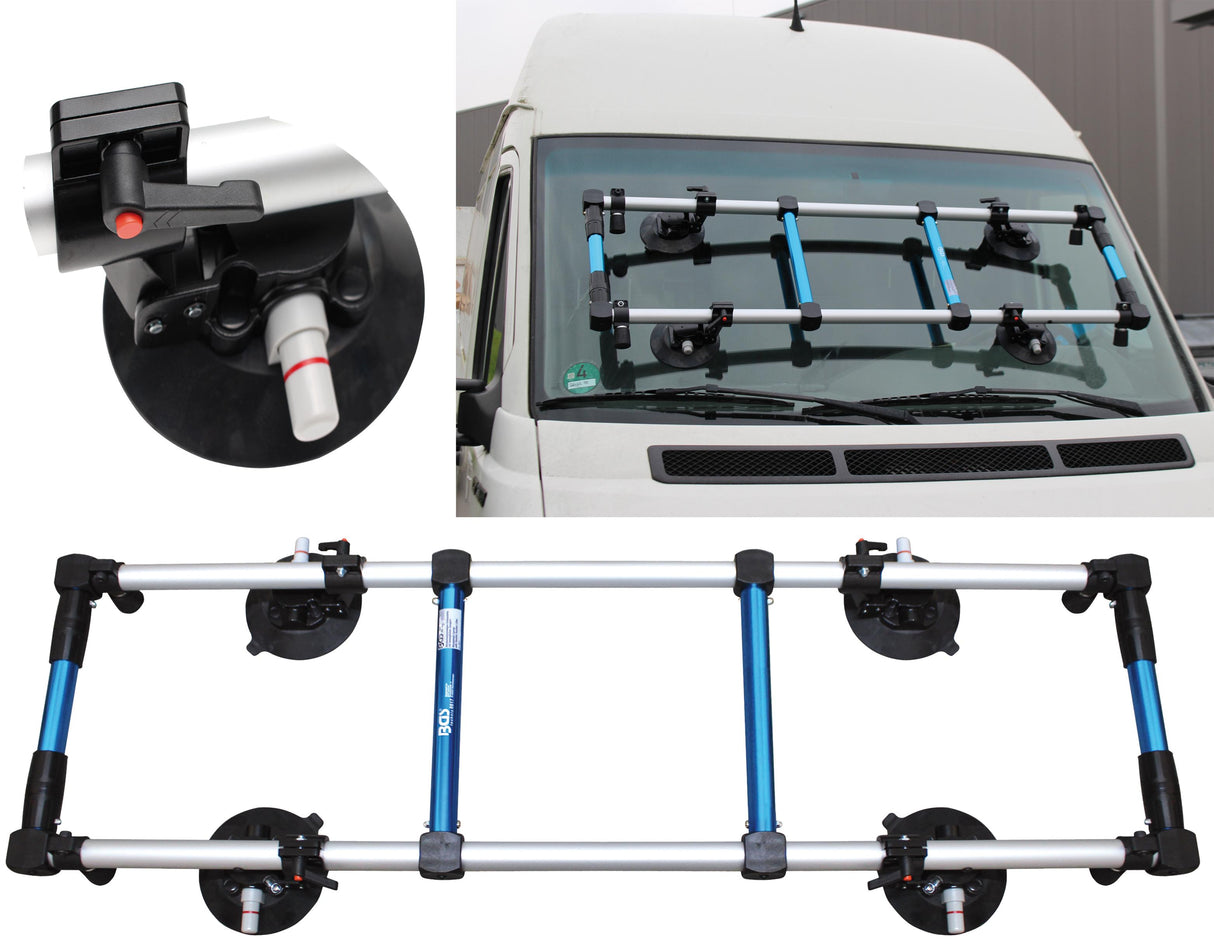 WINDSHIELD INSTALLATION FRAME | WITH SWIVABLE SUCTION CUPS (8817)