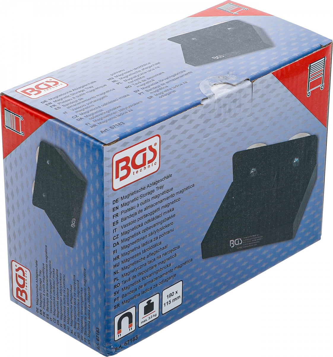 MAGNETIC STORAGE TRAY (67183B)