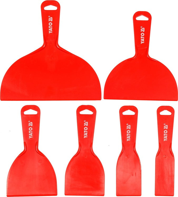6PC PLASTIC SCRAPER SET (YT-52740)
