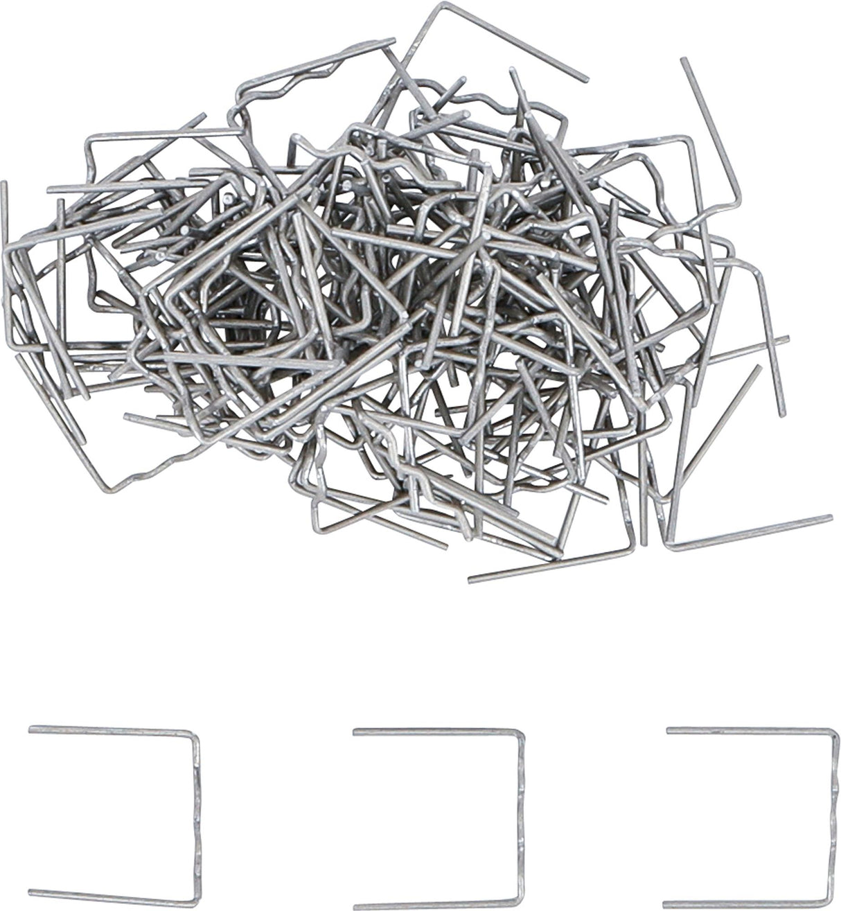 REPAIR STAPLES SET | FLAT | 0.8 MM | 100 PCS. (73351B)
