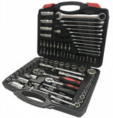 SOCKET AND WRENCH SET | 1/4" + 1/2" | 94 PCS. (SK0094)